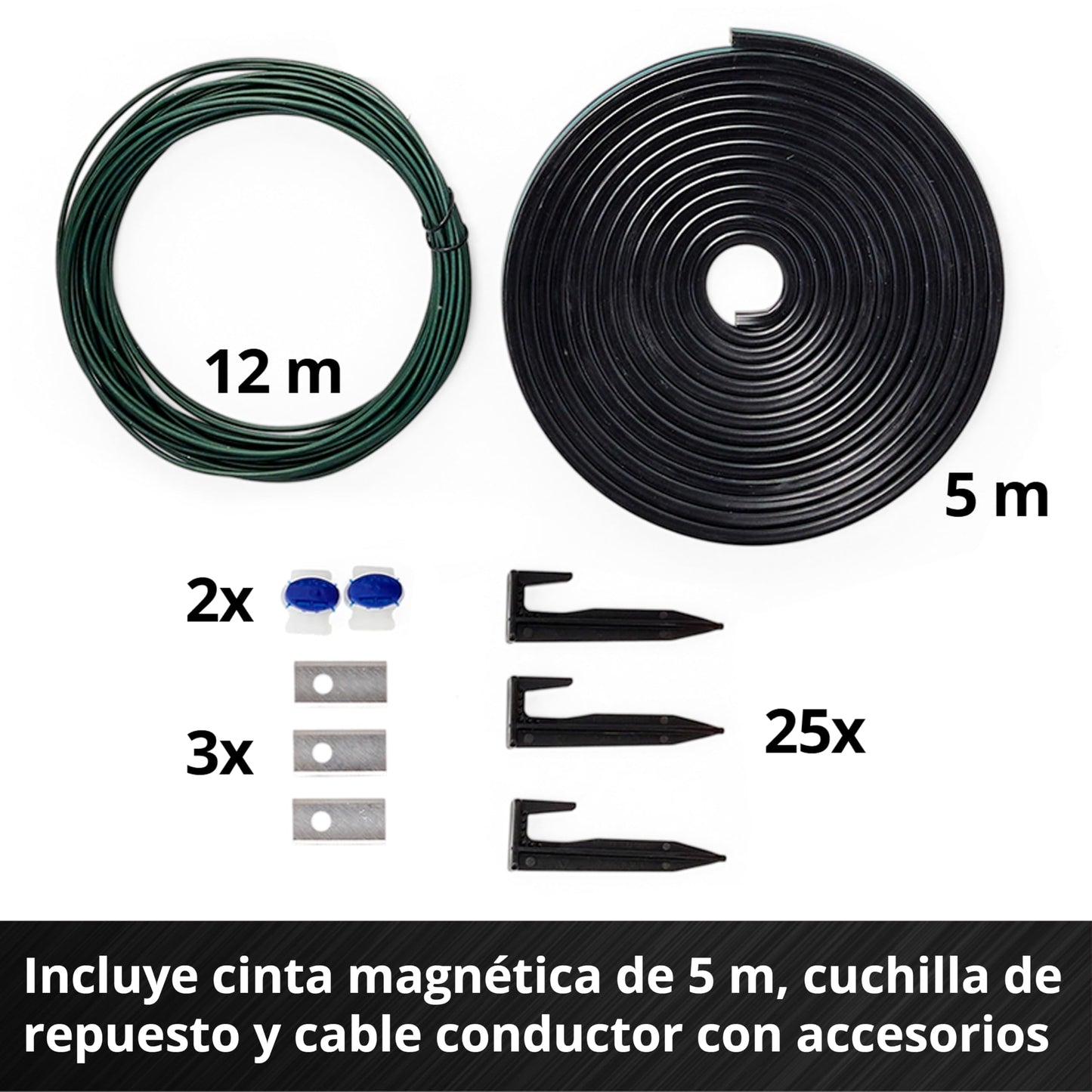 Einhell FREELEXO CAM 500 - Robot Cortacésped 500m² 18V, Cámara vs Alambre, 25% Pendiente
