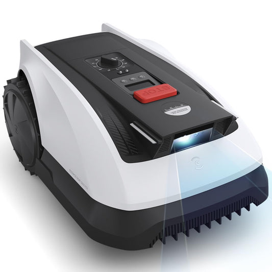 ECOVACS Goat O800 RTK - Robot Cortacésped 800m² Sin Cables, LiDAR, 45% Pendiente