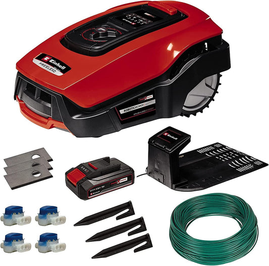 Einhell FREELEXO 500 BT - Robot Cortacésped 500m² 18V, App/Bluetooth, 35% Pendiente