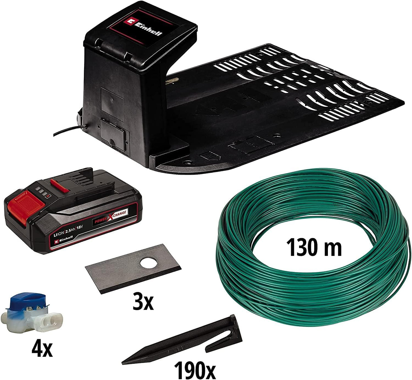 Einhell FREELEXO 500 BT - Robot Cortacésped 500m² 18V, App/Bluetooth, 35% Pendiente