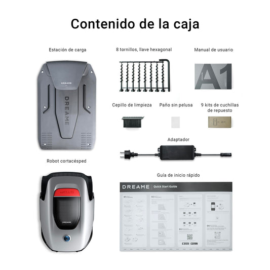 Dreame Roboticmower A1 Robot Cortacésped a Batería 5Ah